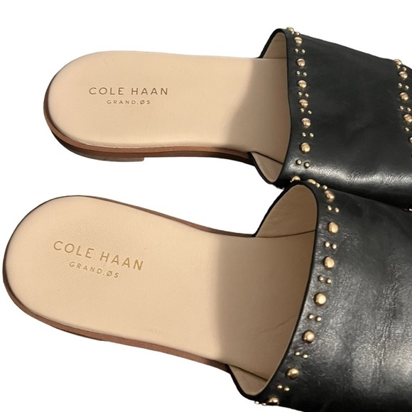 Cole Haan Anica Stud Slip-On Flat Sandals - Picture 3 of 8